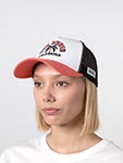 Бейсболка VON DUTCH арт. VD/2/CB/TIO  (персиковый / белый)